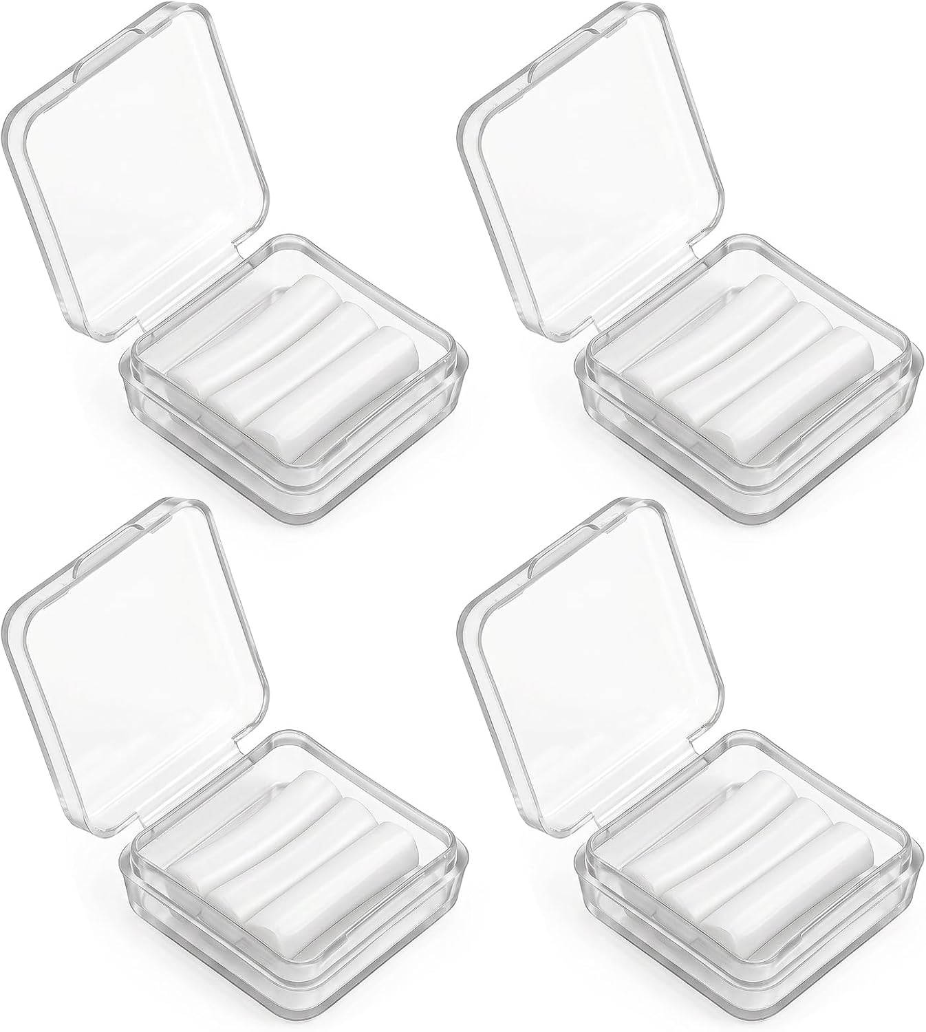 4 Pack Rhinestone Picker Tool Wax Refills, Refillable Wax Pen Waxs Refills, Waxs for Diamond Art Painting Accessories & Nail Art Rhinestone Picker Tool, with Storage Box