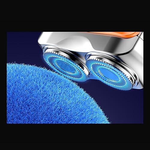 Miniatura 8 de Mens Electric Shaver  High-Speed Face Trimmer, Portable Rechargeable Beard Shaver, Wet Dry Shaving Tool  Cordless Grooming Kit for Home and Travel,