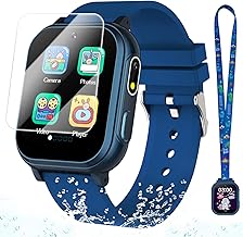 Waterproof Smart Watch for Kids Toys for Boys Age 5-12 with 32 Games, Dual Camera, Habit Tracking, Music Player, Video, Al...