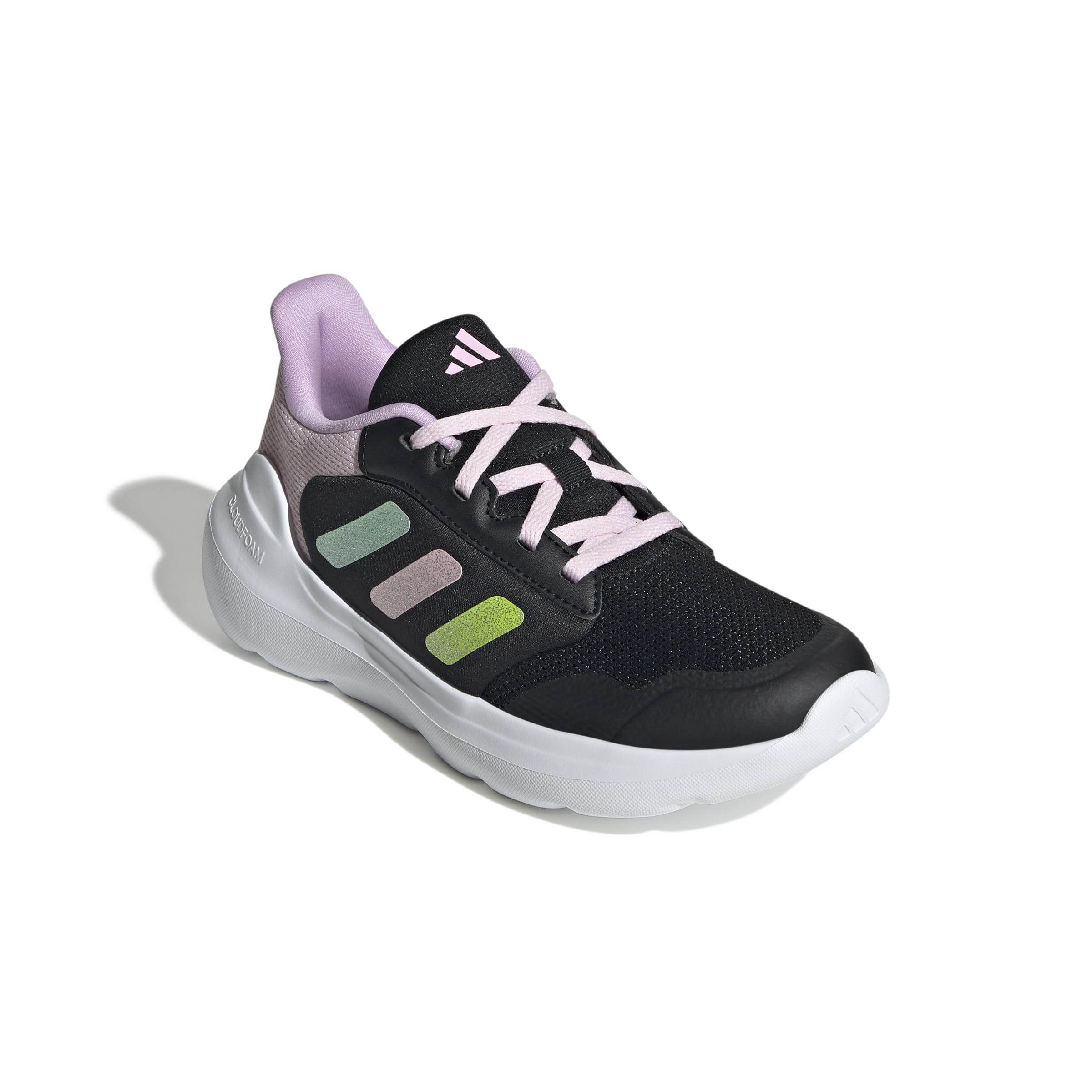 adidas Unisex niños TENSAUR Run 3.0 Shoes Junior, Core Black/Clear Mint/Clear Pink, 39 1/3 EU