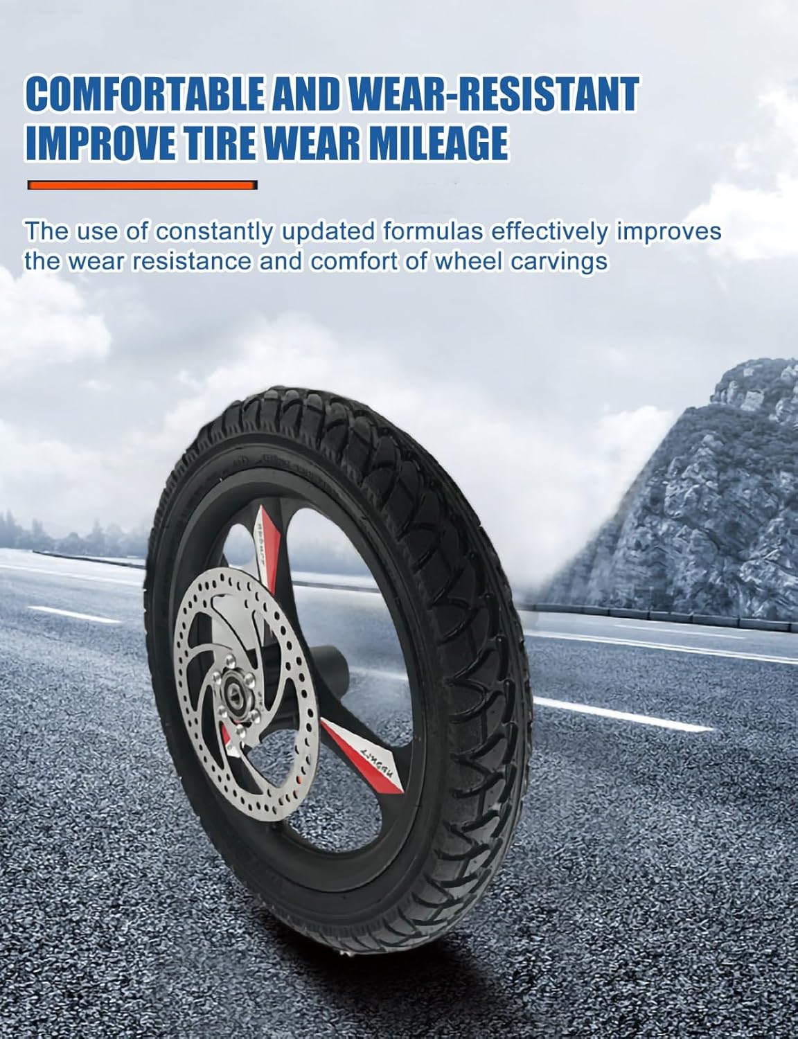 14 Inch E-Bike Tire Kids Bike Tire, 14x1.75/1.95/2.125 Bicycle Tires with Inner Tubes Folding Replacement Bicycle Tire for Electric Bicycle