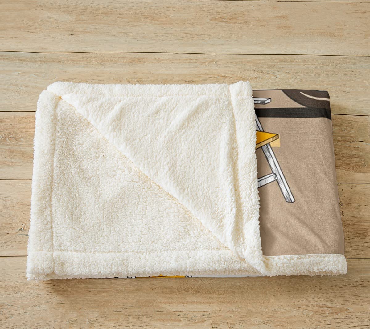 Grande coperta da campeggio Sherpa per camper e campeggio, coperta in pile per bambini, ragazzi, ragazze, camper, campeggio, auto, viaggi, coperta fuzzy per divano letto, queen 200 x 200 cm