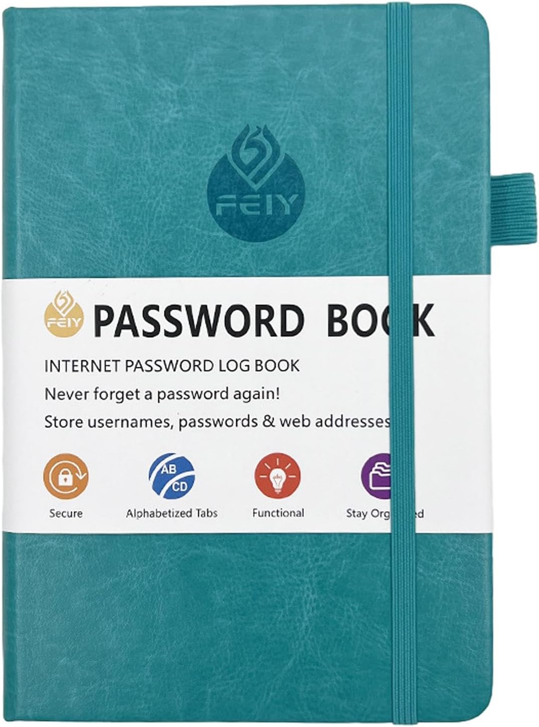 Password Book,Never a Password Again! Easy to Use