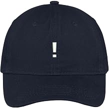 Trendy Apparel Shop Exclamation Point Embroidered Dad Hat Adjustable Cotton Baseball Cap