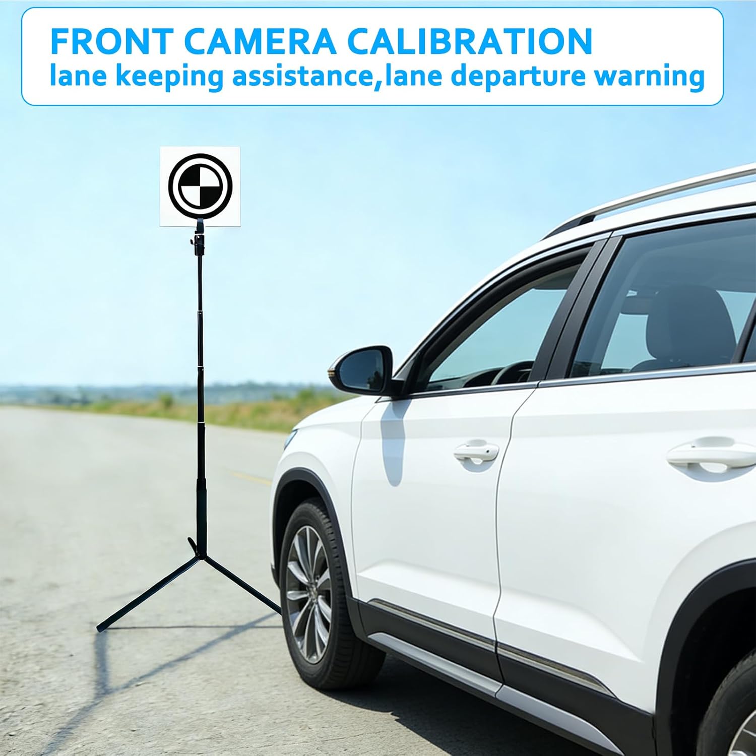 ADAS Calibration Pattern Front Camera Target Boards Include Stand Compatible with Honda ELYSION