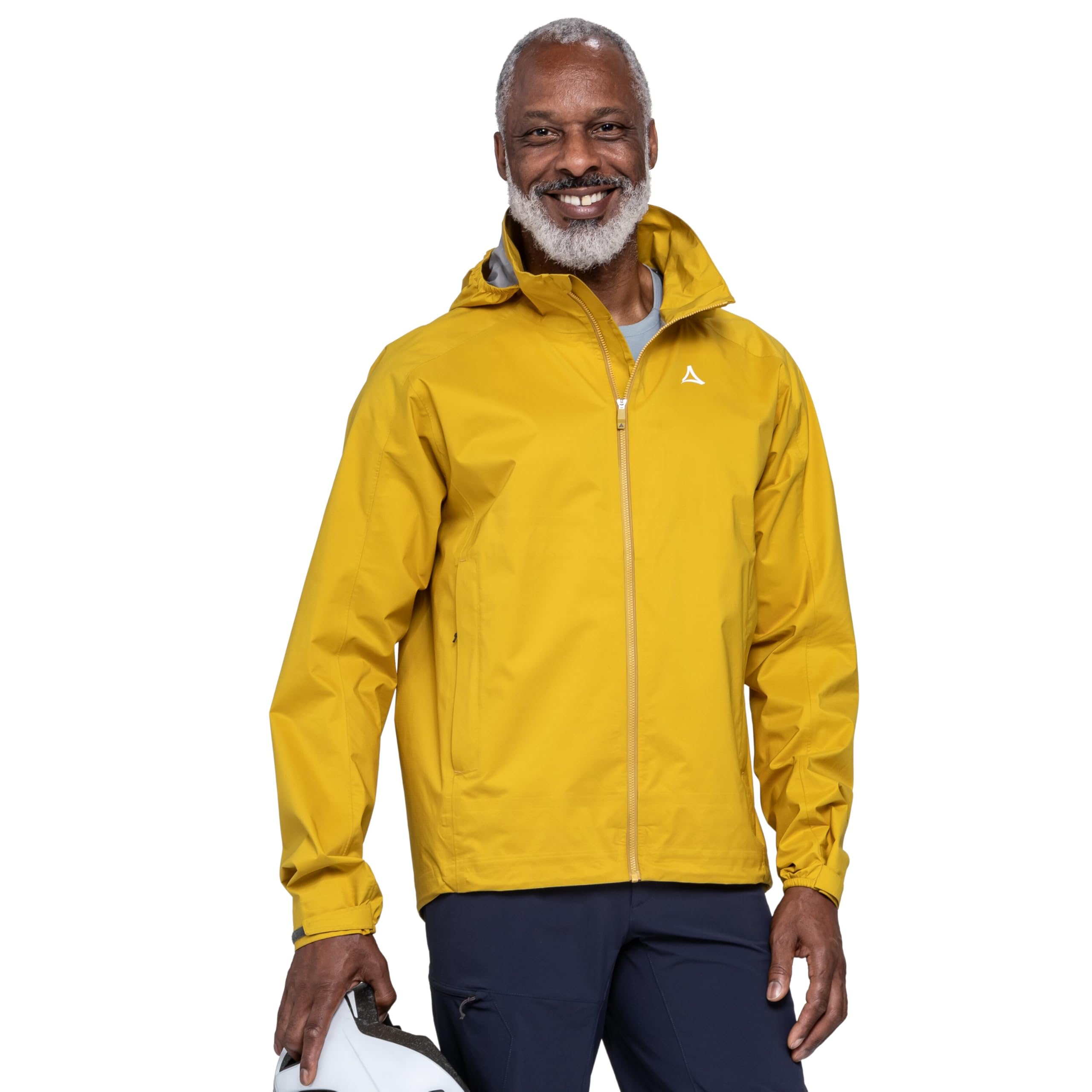 Schöffel Herren 2.5L Jacket Tarvis M, leichte Fahrradjacke mit 2-Wege-Stretch, multifunktionale, wasserdichte Regenjacke mit integrierter Pack-Away Tasche, atmungsaktiv