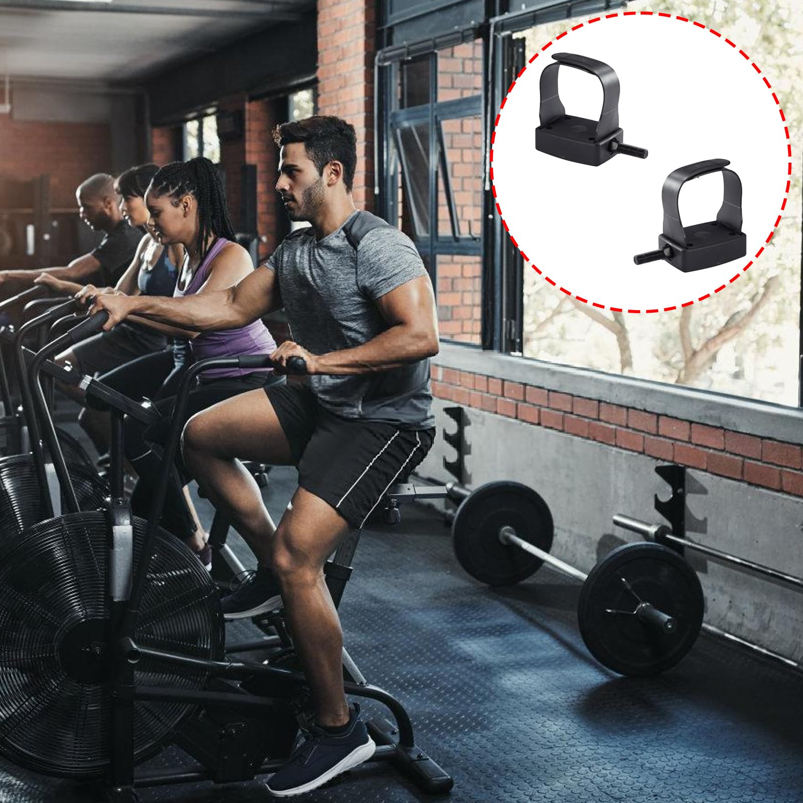 heimtrainer pedale gewinde Indoor 9/16 Zoll 1/2 Zoll Schäfte Doppelseitige Fußstütze Liegerfahrräder Teil Sport & Freizeit Jewelery care Size:58 Ariels over Ramlethal Mod