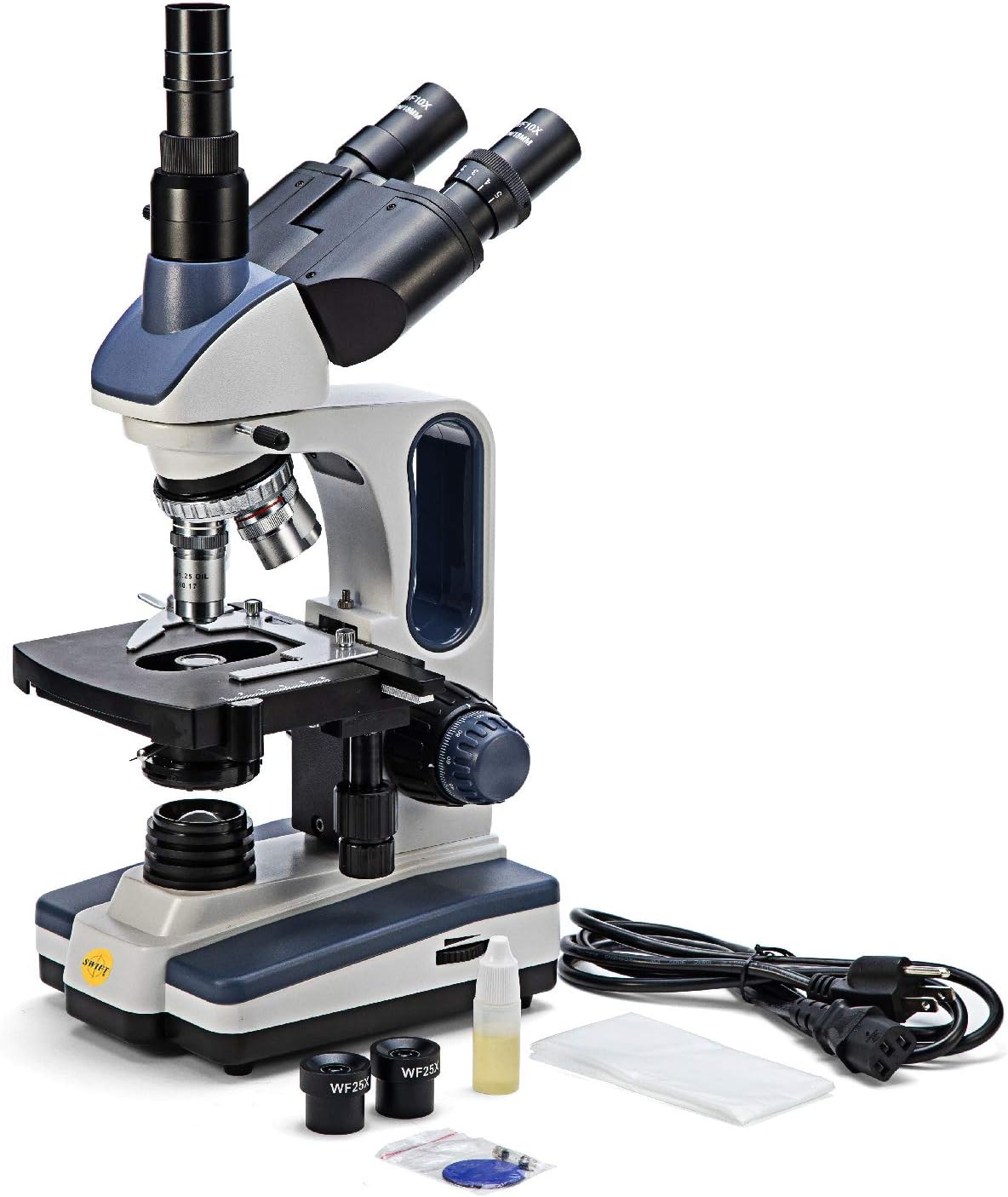 SWIFT Microscope Compound Trinocular SW350T, ResearchGrade for Lab