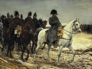 ART.COM Wall Art Print Napoleon on Campaign in France,1814 by Jean-Louis Ernest Meissonier, 16" x 12"