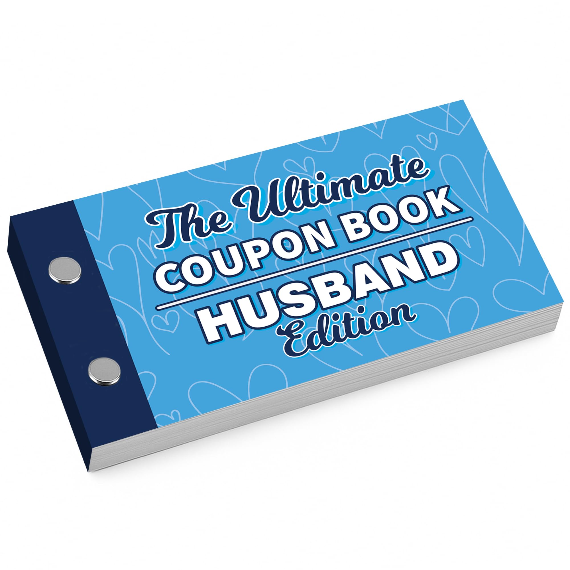 RED OCEAN Coupon Book Husband Edition | Gift For Him| Romantic Love Vouchers for Husband, Couple Gift for Valentines Day, Birthdays & Christmas | Gift For Husband, Couple, Partner