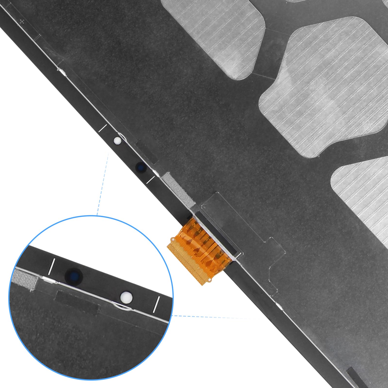 ARSSLY Pantalla para Samsung Galaxy Tab S7 FE SM-T730 T733 T736 T738U T735 T737 12,4"" LCD Display Touchscreen Digitazer Assembly Reemplazo con herramientas (no apto para S7 Plus)