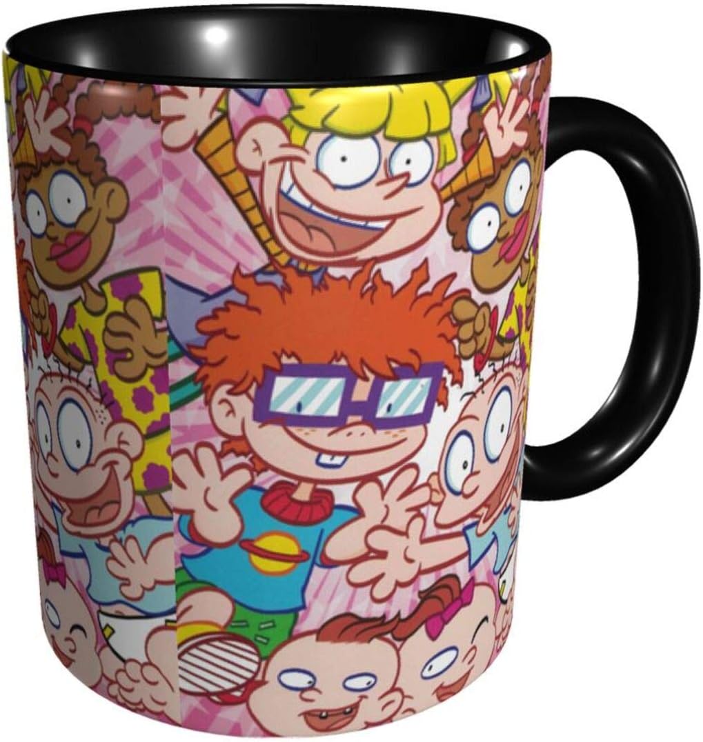 Rugrats Mug Ceramic Coffee Cup, Suitable For Cappuccino