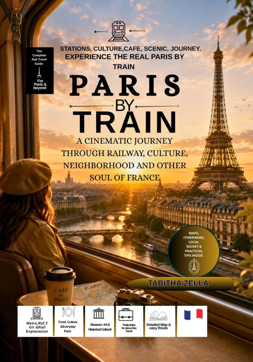 Paris by train travel guide: A Cinematic Guide to Parisian Rail Travel, Culture, and Everyday Discovery