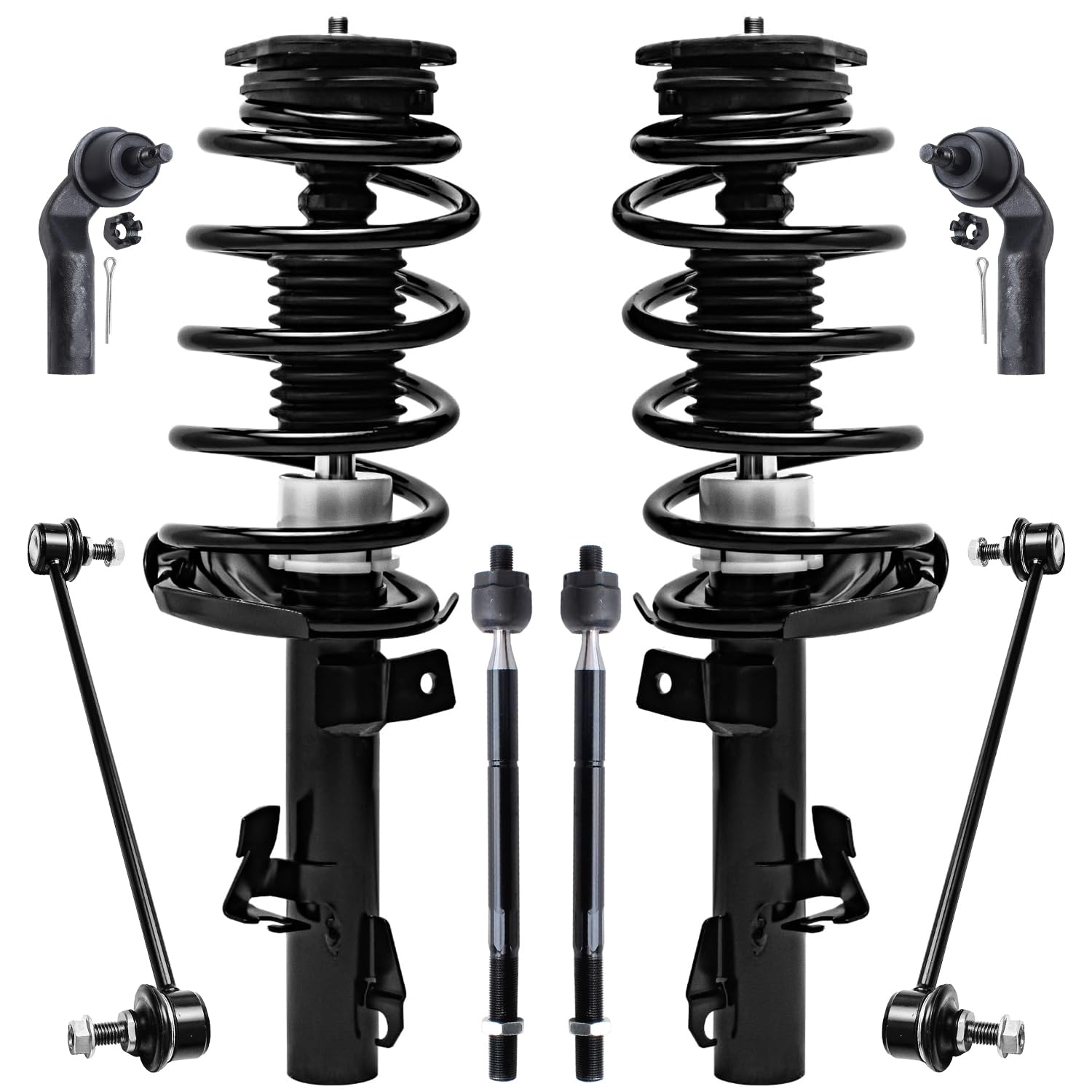 Detroit Axle - 8pc Struts Suspension Kit for 2012 2013 2014 2015 Mazda 5