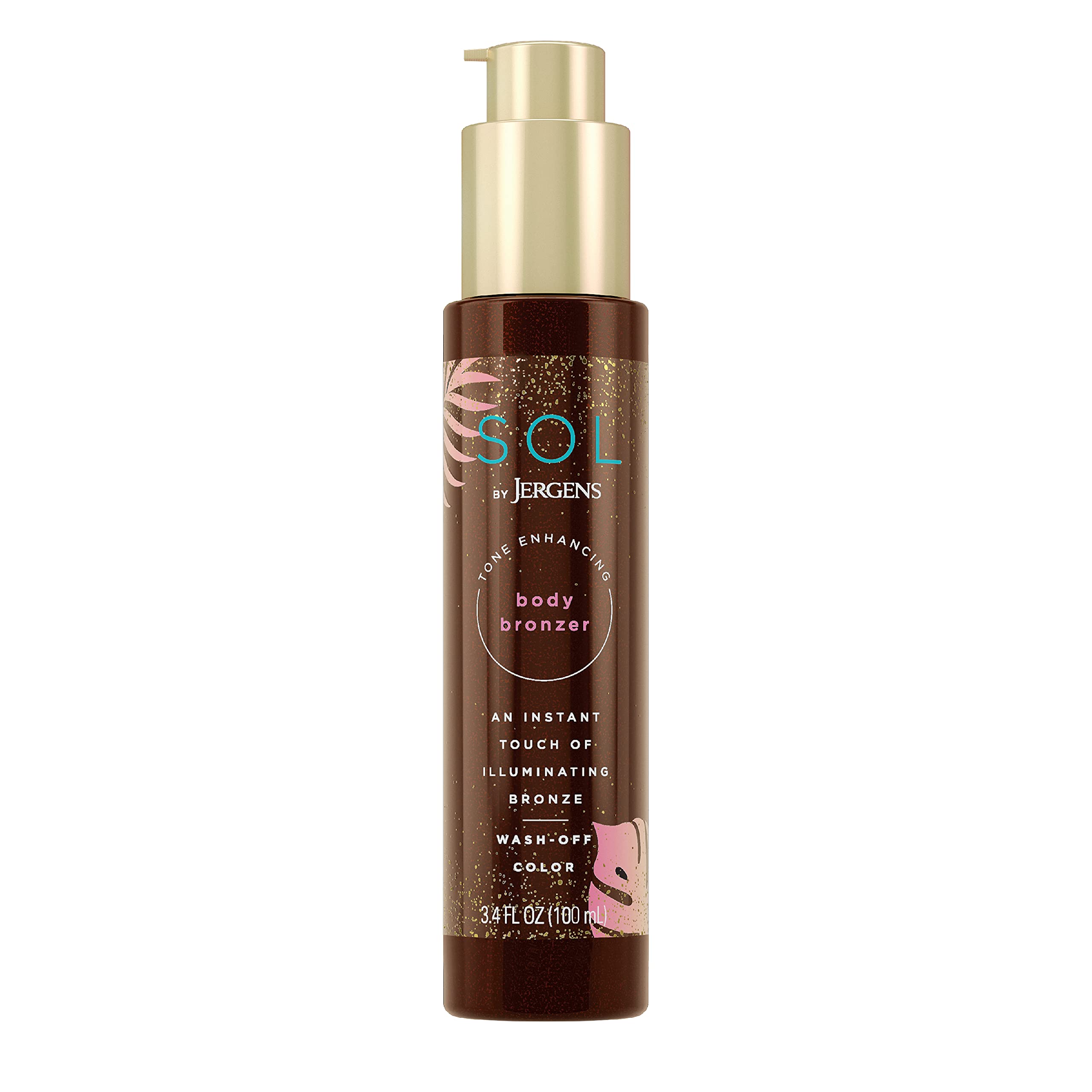 SOL by Jergens Self Tanner Body Bronzer, For All Unique Skin Tones
