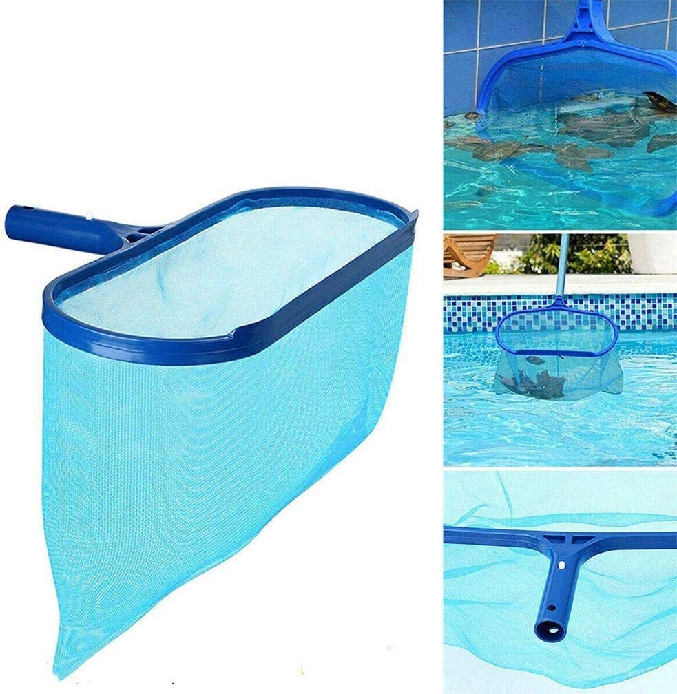 Mayyou Pool Skimmer, 18 Inch Swimming Pool Pond Flat Net/Leaf Skimmer Heavy Duty Leaf Skimmer Durable & Lightweight for Cleaning Swimming Pool Leaves & Debris