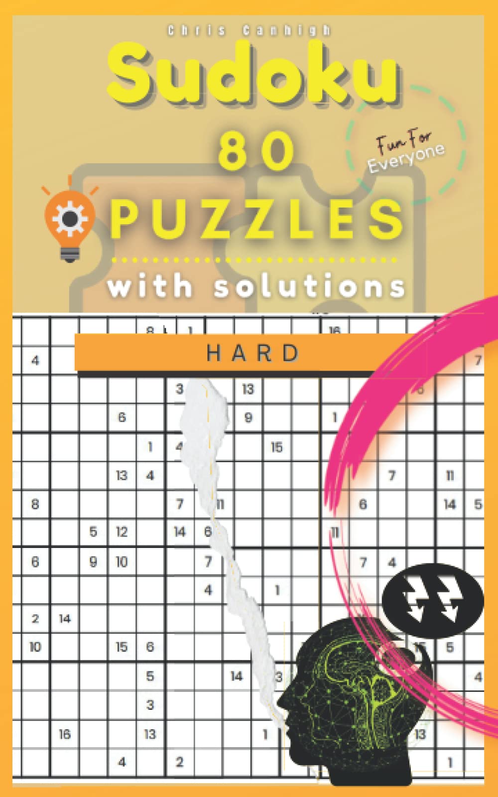 Sudoku: 80 Hard Puzzles with Solutions