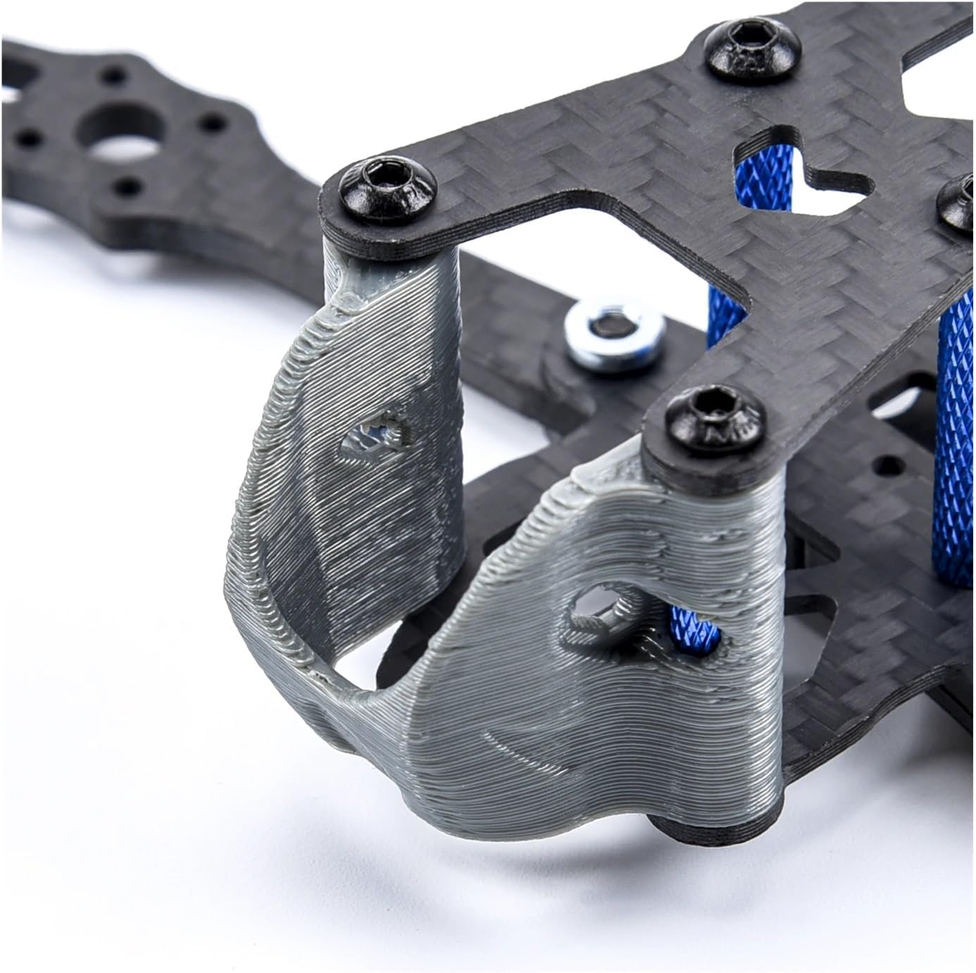 Lightweight Carbon X-Type Frame Kit 3inch 150mm/4inch 175mm 3mm Arms Fit for 1306/1407 Motor FPV Quadcopter Drone(3inch 150mm)