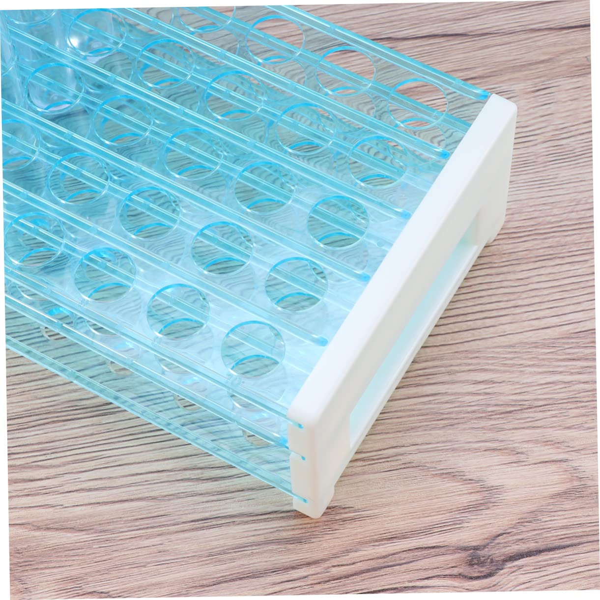 50 Tubos De Ensayo De Plástico Duro Con Soporte Tubos Sellados Para Experimentos Científicos Almacenamiento De Líquidos Polvos Y Plantas Kit De Laboratorio Para Escuela Y Aula