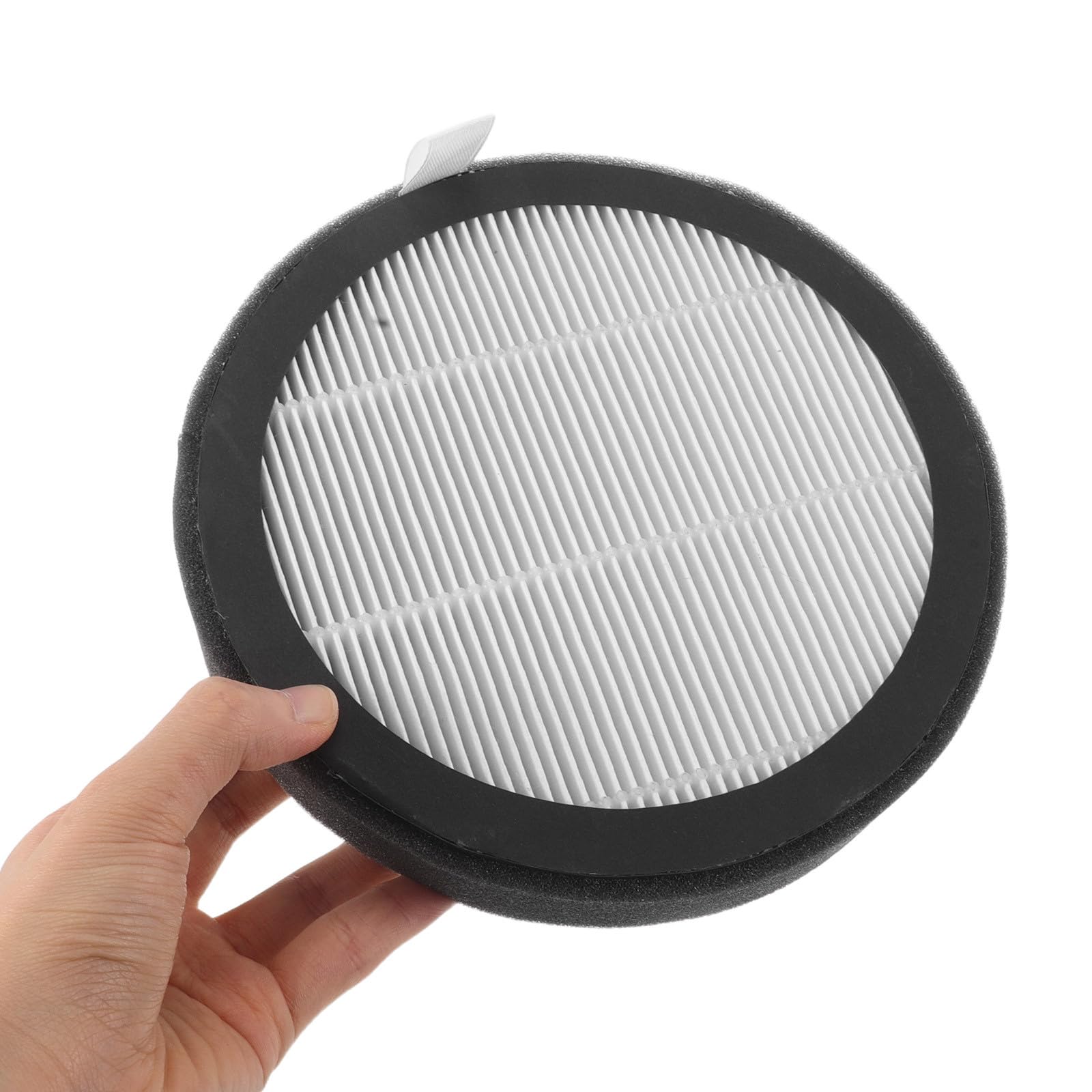 Aktivkohlefilter Rund für Lüftungsanlagen mit Schwammmaterial Schwarz Absorbiert Rauch Staub und Gerüche Einfacher Wartungsfilter für Küchen und Raucherbereiche
