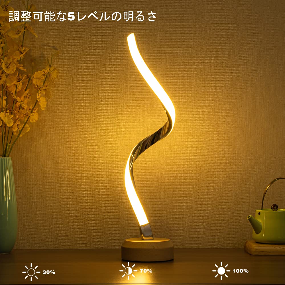 Amazon.co.jp : 寝室のベッドサイドのナイトライト、創造的な家の装飾