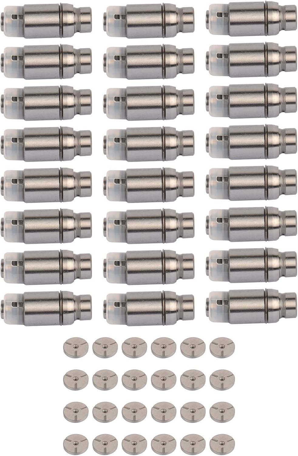 24x Hydraulic Lifters Lash Adjusters Kit Replacement for Chrysler 300 Sebring Dodge Charger Challenger Plymouth 3.5L 4.0L SOHC LIF1145, LIF096-4, LIF7008-24