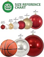 Vista 5 de Christmas By Krebs - Adorno de plástico inastillable de gran