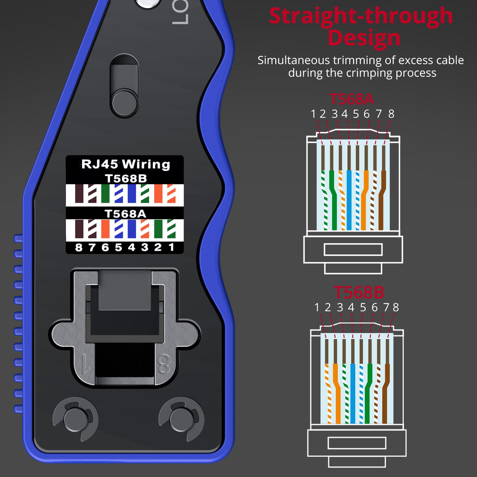 XUNTOP RJ45 Crimp Tool Kit - Image 4