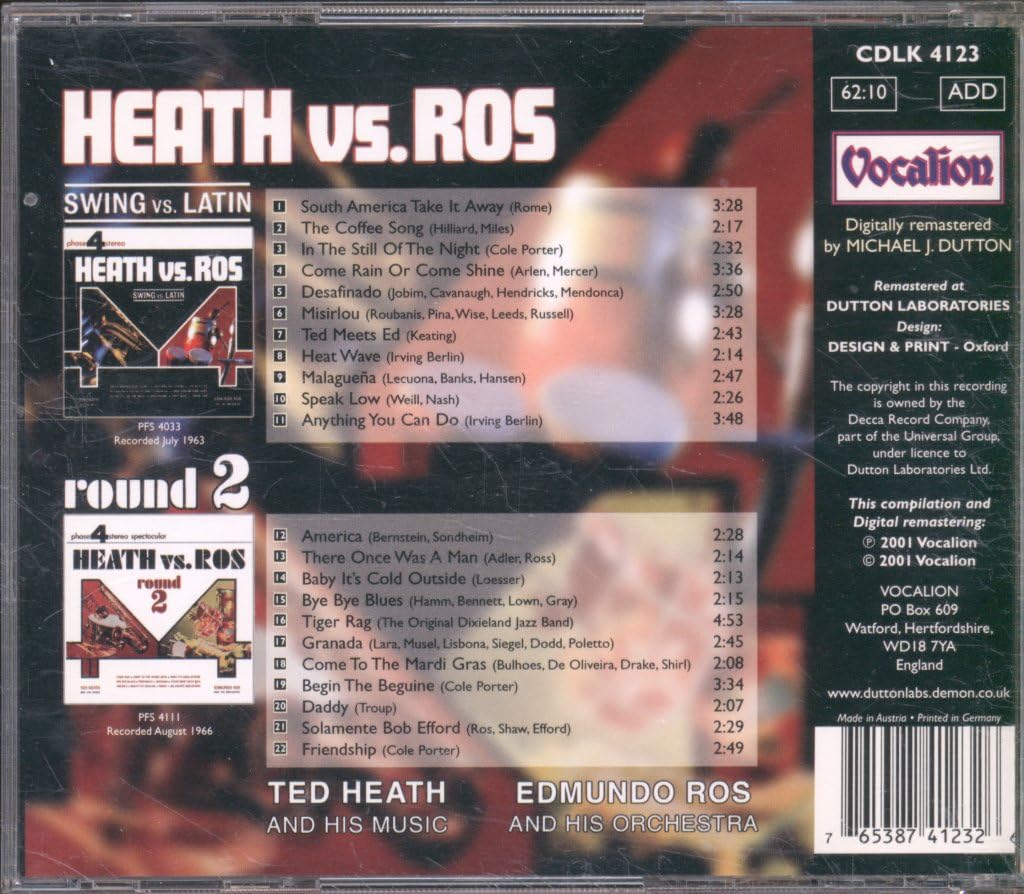 Heath Vs.Ros/Swing Vs.Latin