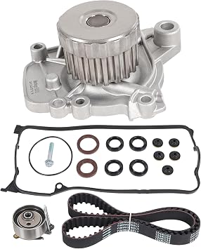 Timing Belt Kit with Water Pump Replacement For Civic 1.7L Engine 2001-2005