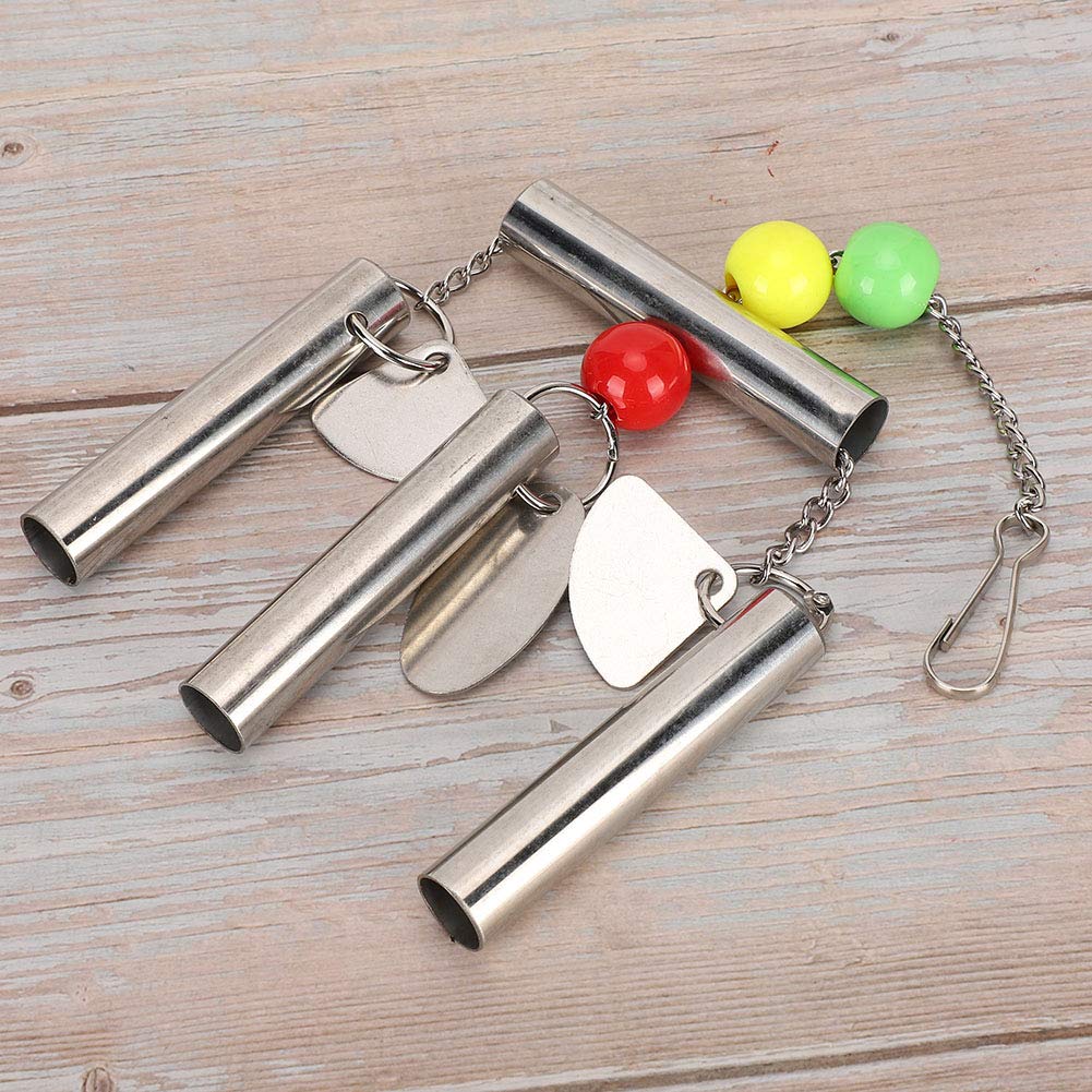 Easy Suspension Bird Bell Toys, Durable Colorful Beads Stainless Steel Bells, Stainless Steel Non‑Toxic for Bird Graden Home (B09MCWC4N9) Amazon Price History, Amazon Price Tracker
