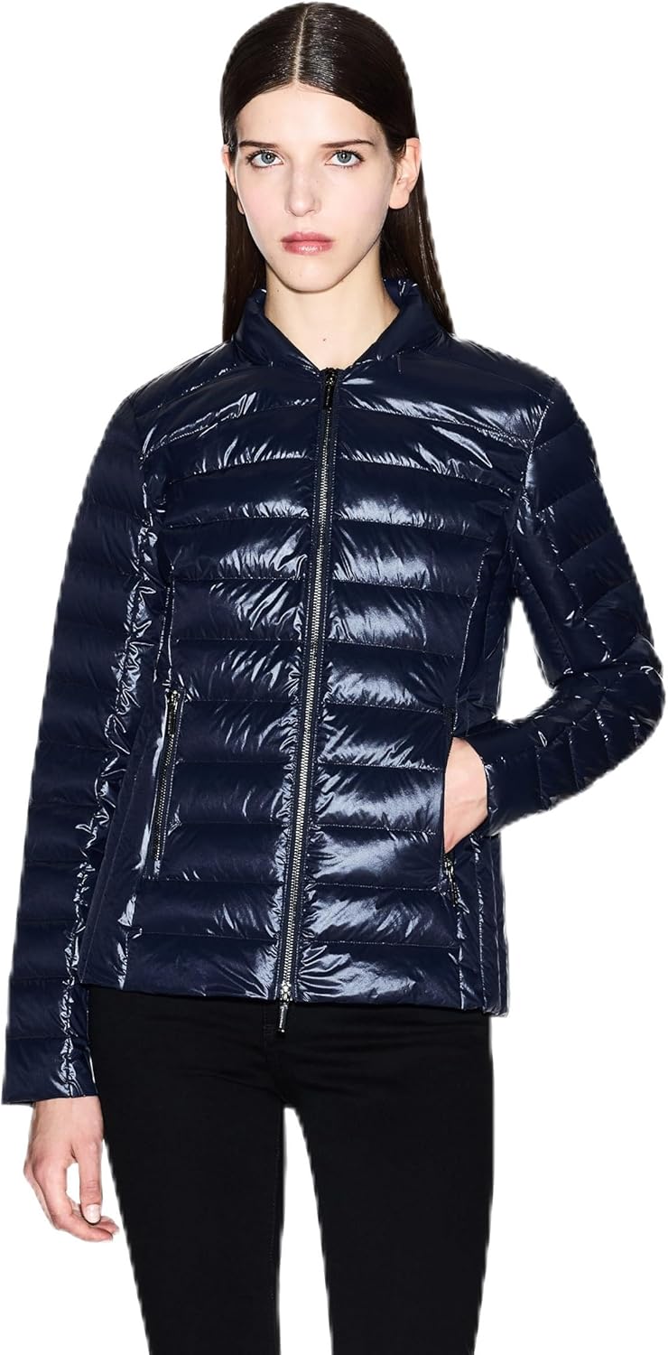 Armani Exchange Women's Packable Down Puffer Jacket