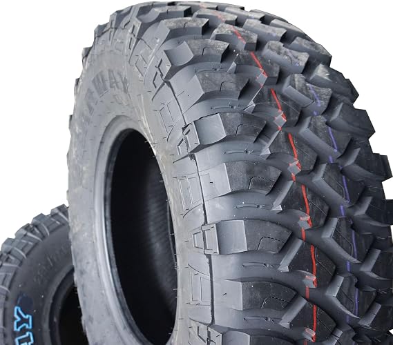All Terrain Mud Radial Tires LT245/75R16 For Light Truck/SUV/Pick-up M866 Max Load 120/116Q Load Range E 10PR All Season Tires 246 75/r16 White Side Wall Set of 4