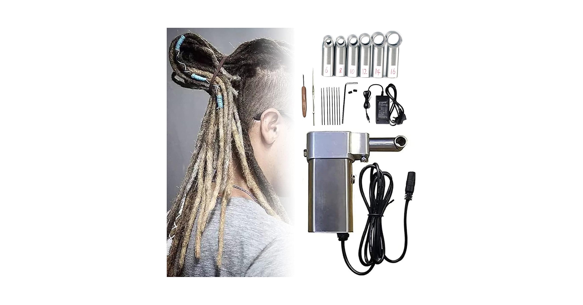 夏季限定値下げ中 電動ドレッドマシン Instant Locs Machine お盆限定値下げ中 電動ドレッドマシン Instant Locs Machine