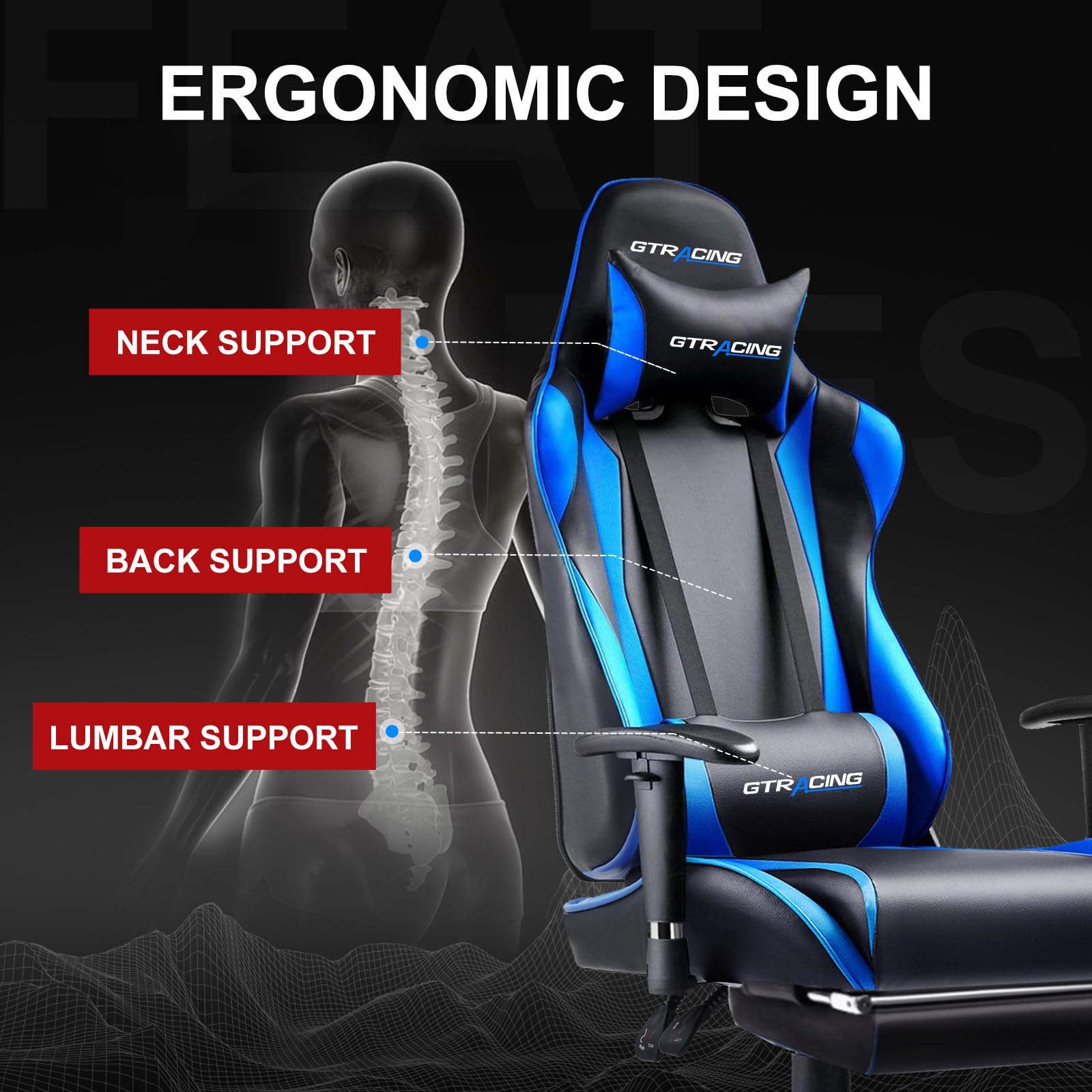 Silla Gaming GTRACING con B0CD7XGLGD