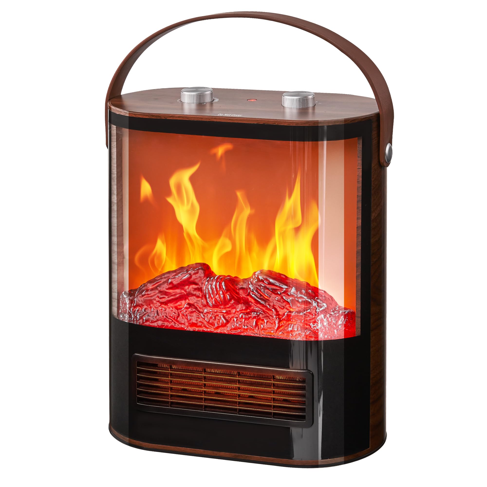 Space Heater Comfort Zone Mini Fireplace Heater Tabletop