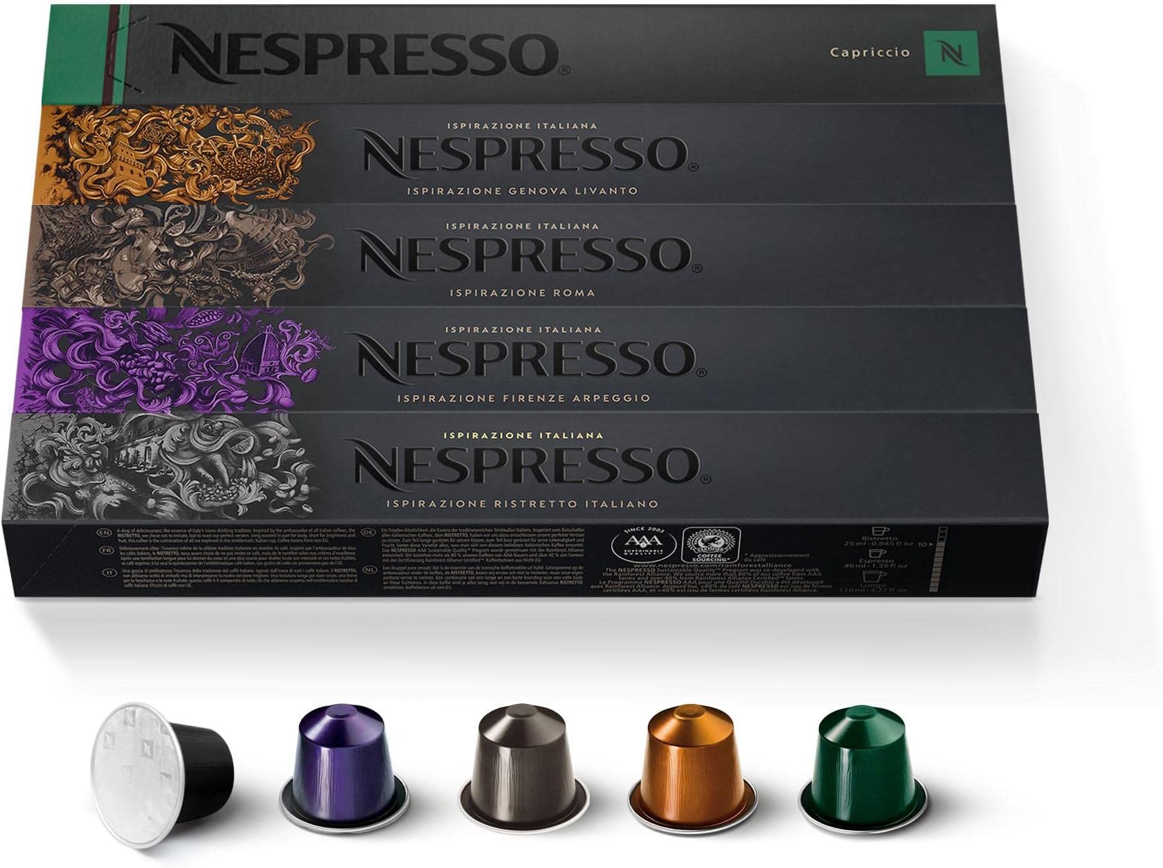 Nespresso Capsules (Pack of 50)