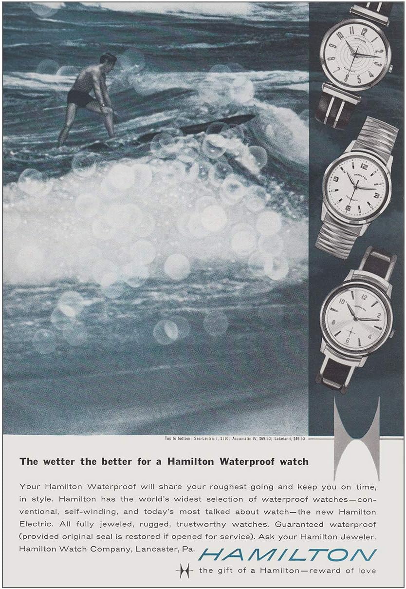 RelicPaper 1959 Hamilton Watch The Wetter The Better