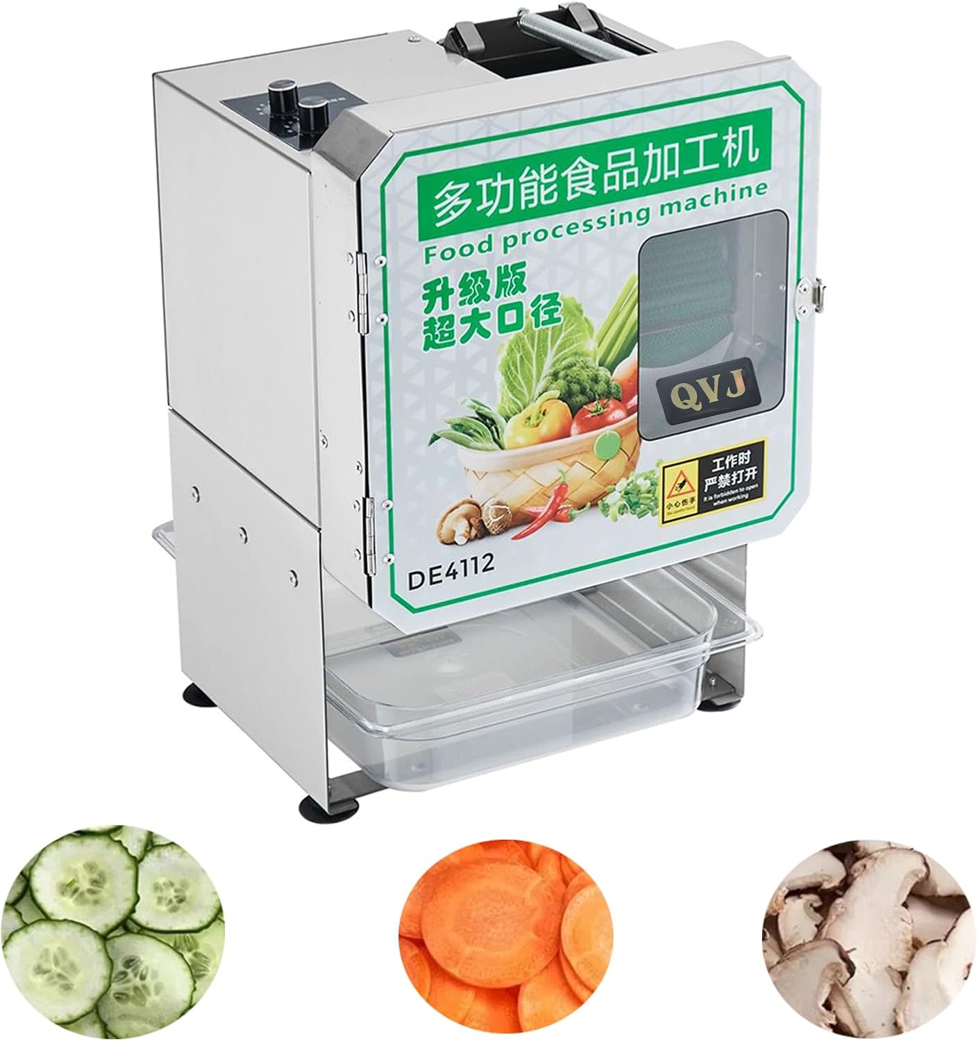Vegetable Cutter Canteen Commercial Leek And Scallion Cutting Automatic Shredded Pickled Cabbage And Pepper Slic