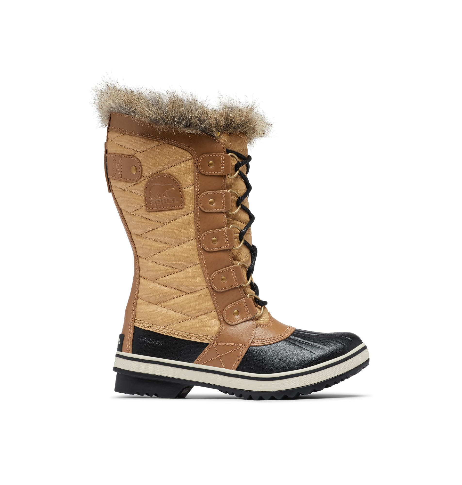 Sorel Joan of Arctic Waterproof wasserdichte Winterstiefel für Damen, Beige (Cattail), 36 EU