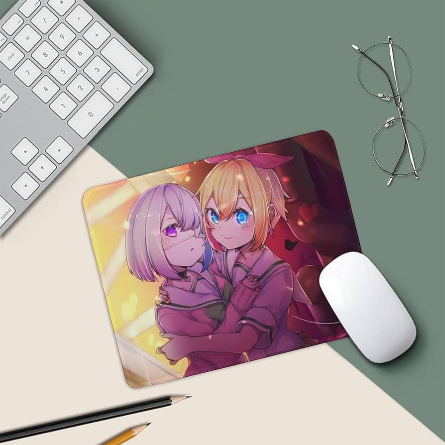 Amazon.co.jp: マウスパッド 魔法少女サイト 雨谷小雨 アニメ柄