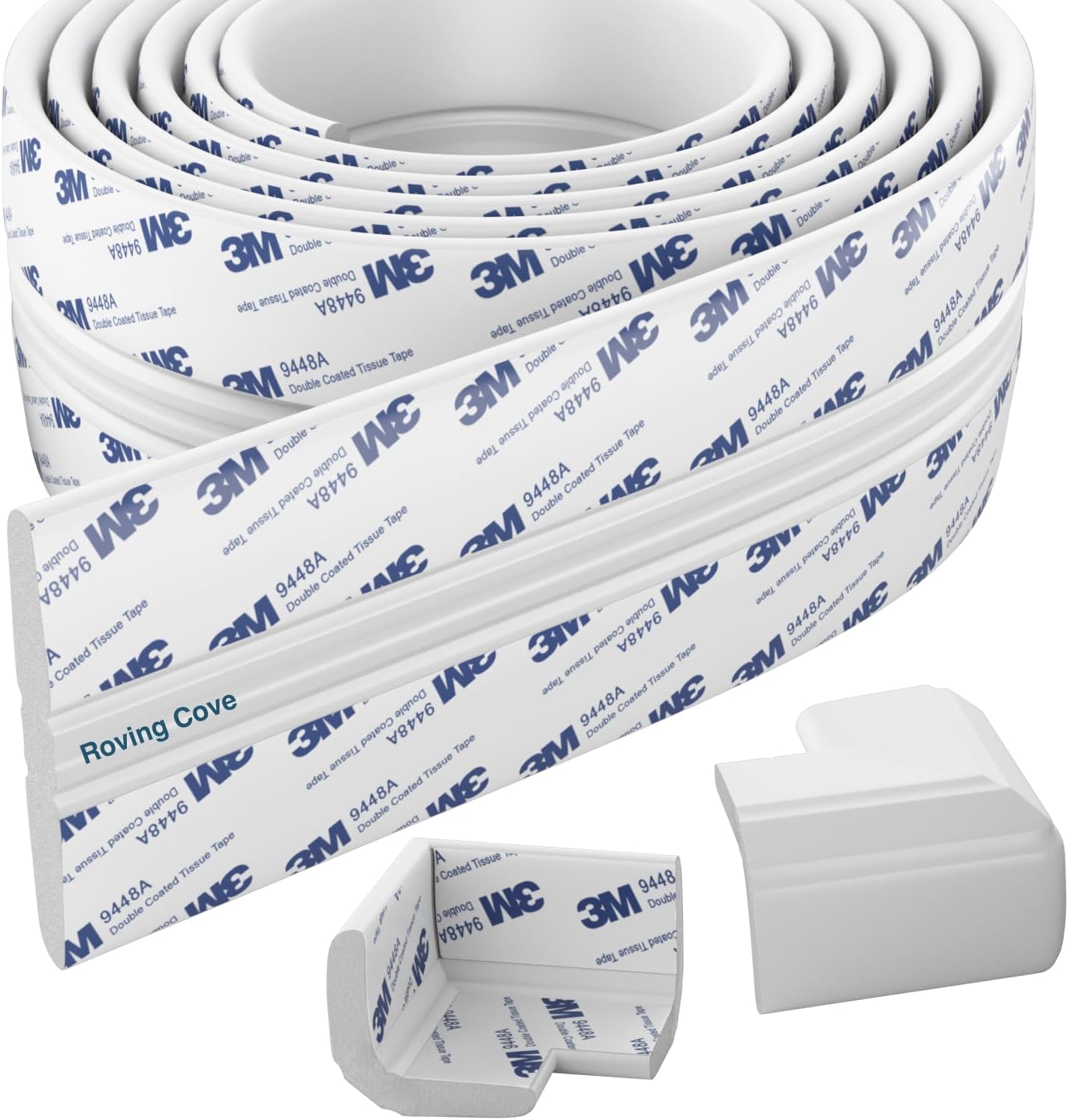 Amazon.com : Roving Cove PreFit Edge Corner Protector (Broad 9ft Edge 2 ...