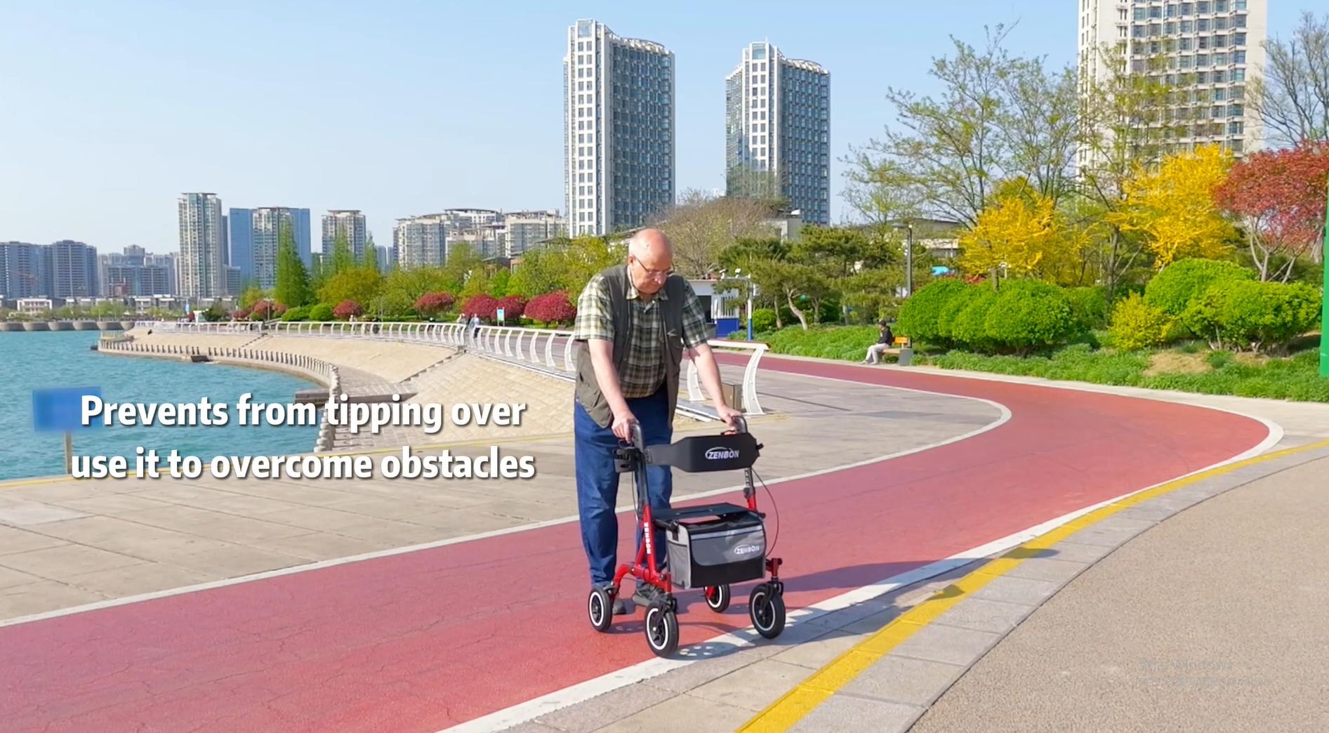 Amazon | ZENBON 歩行器 シルバーカー 高齢者用 軽量アルミ製 室内