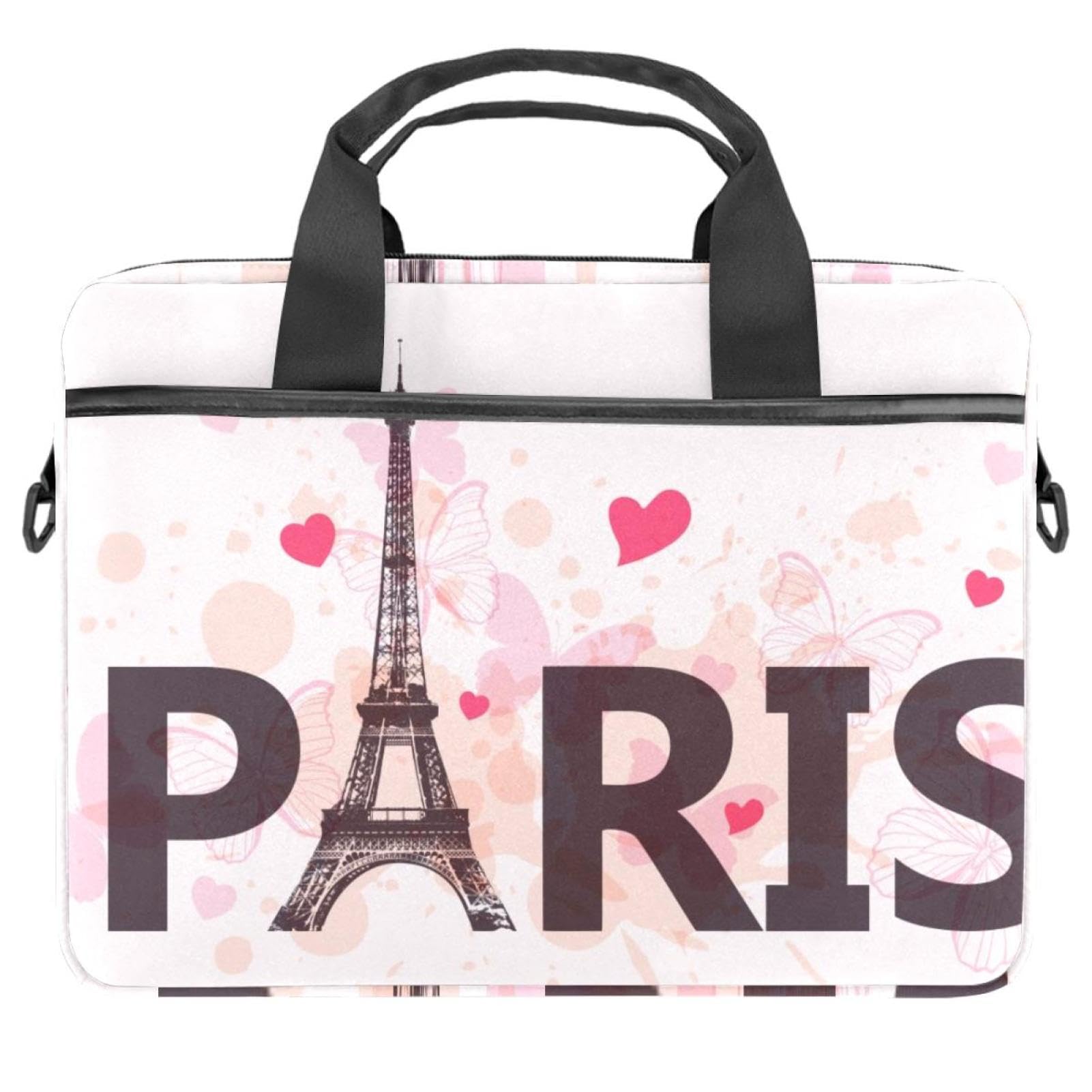 Sacoche ordinateur 13.3 antichoc fine motif Tour Eiffel - 8