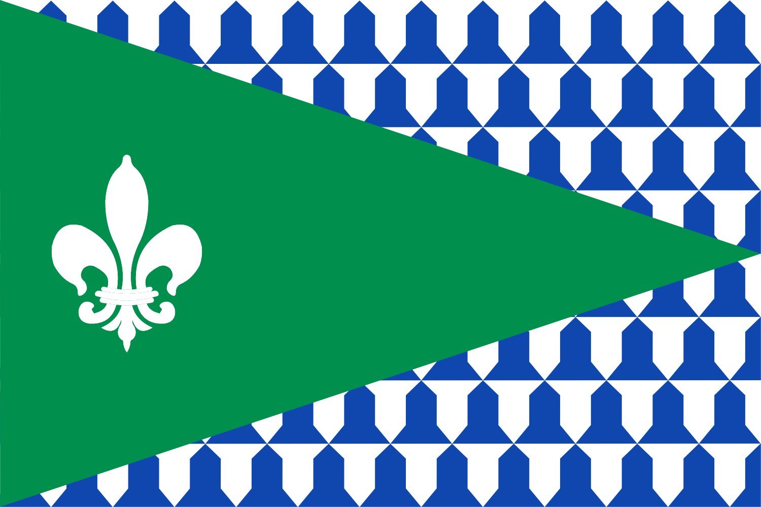 Drapeau XL Pozán de Vero en tissu résistant pour décorer vos fêtes locales de village