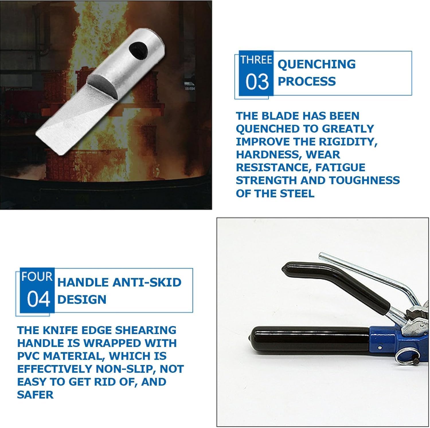 Heavy Duty Metal Banding Tool - Ręczny napinacz i frez do opakowań przemysłowych, spinania i bezpiecznego mocowania