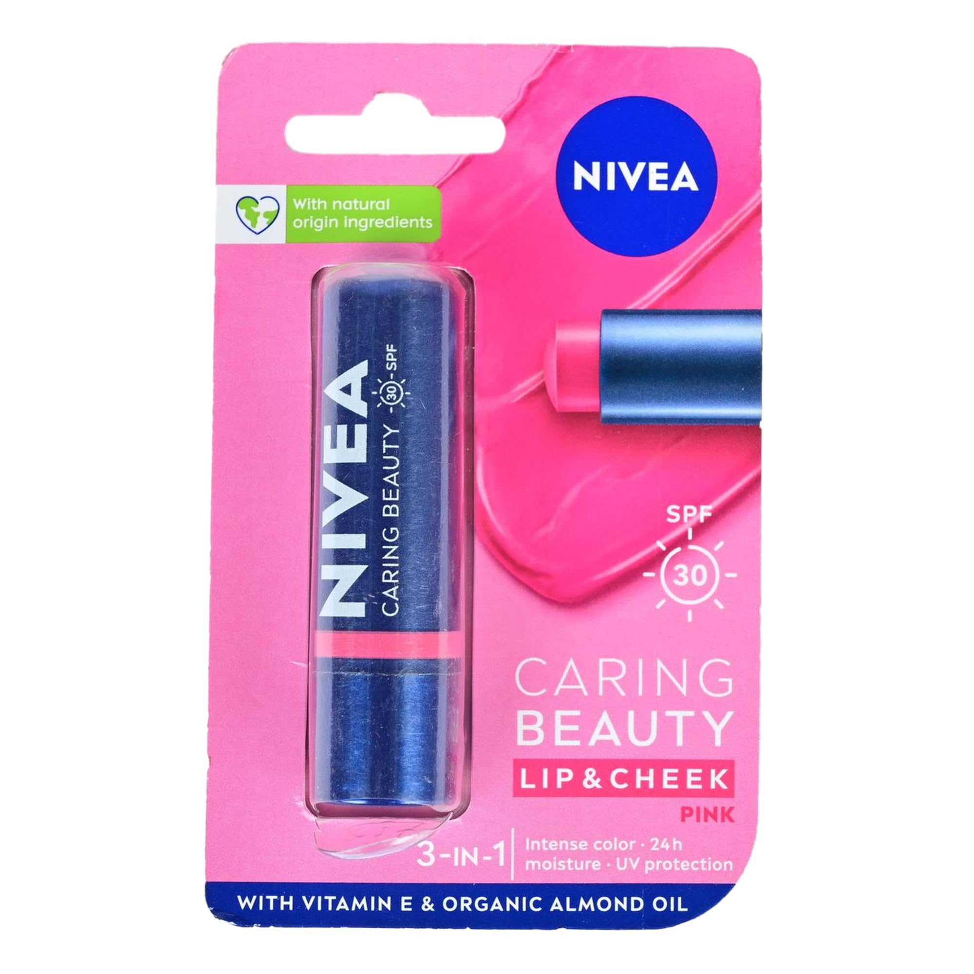 Nivea Caring Beauty Pink Lip Balm, 4.8 gm-image-8