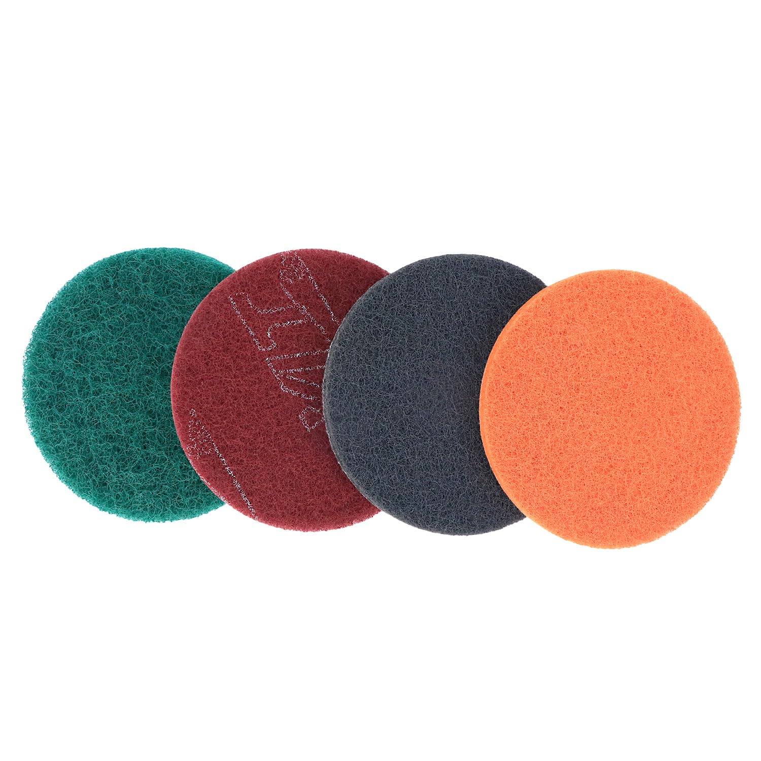 QWORK® 8 sztuk ściereczki do polerowania 125 mm, ziarnistość P80-P150-P250-P600, odporne na wodę i olej, do szlifierek okrągłych i mimośrodowych