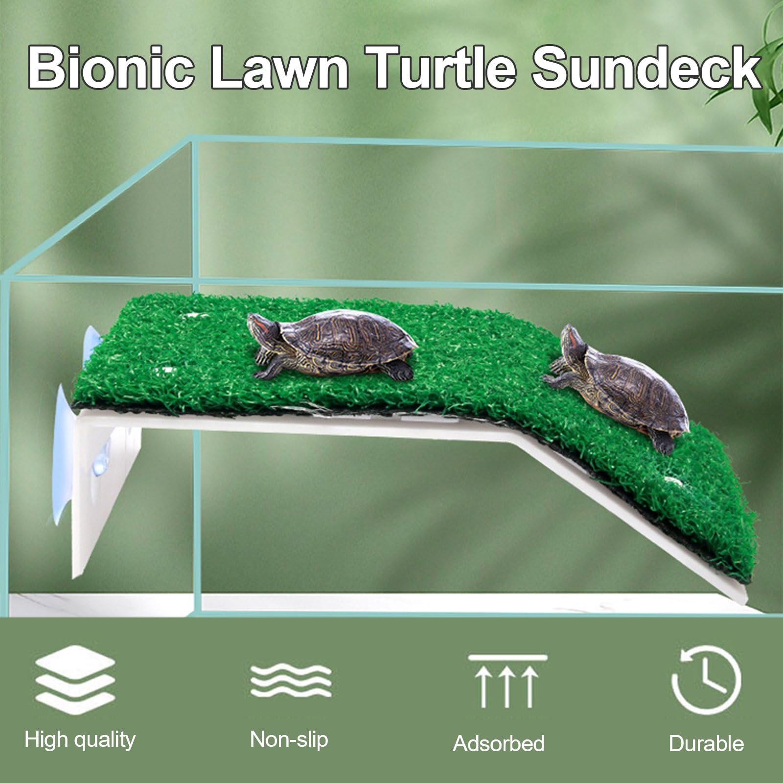 Plateforme Tortue Aquatique Sunbathing Platform pour Tortues Aquatiques