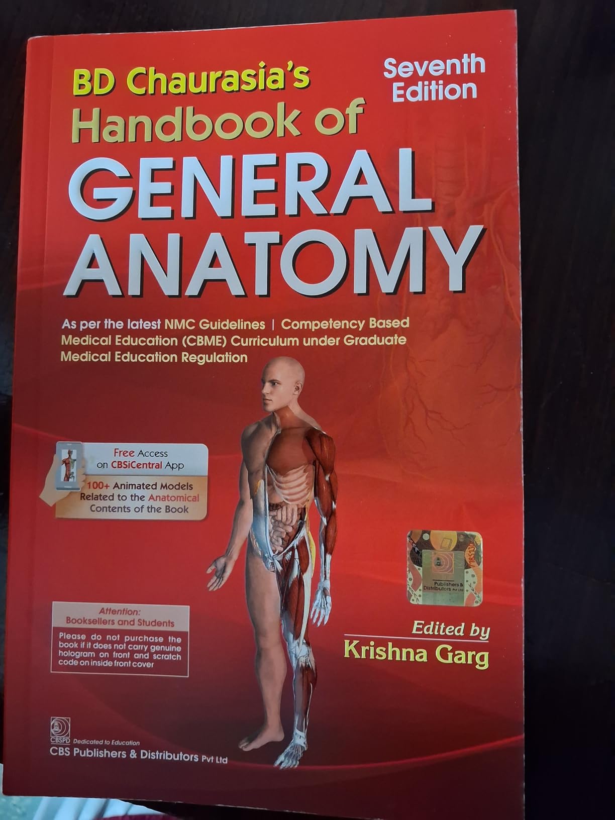 Buy HANDBOOK OF GENERAL ANATOMY (7TH EDITION) BY LATE DR. B. D ...